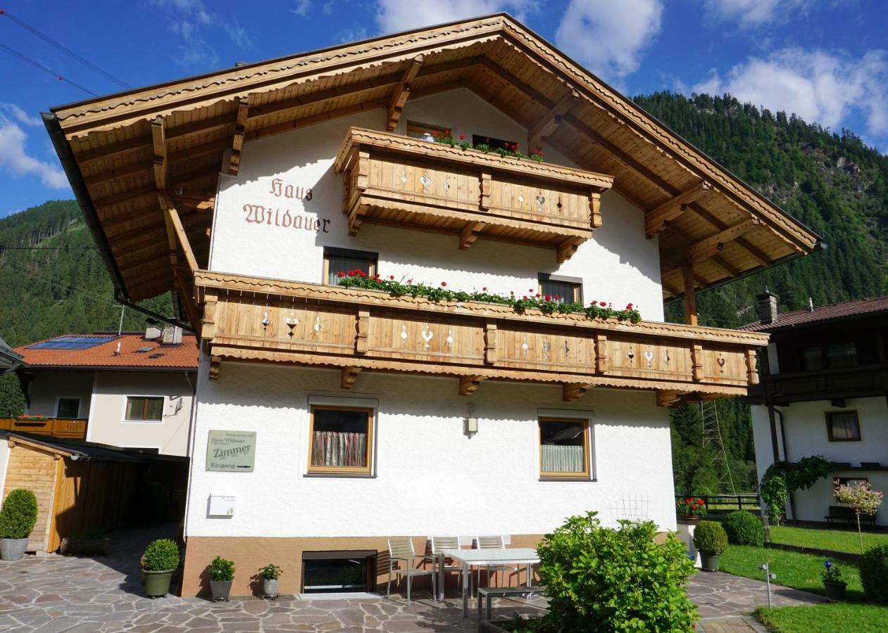 Hotel Haus Wildauer à Mayrhofen Extérieur photo